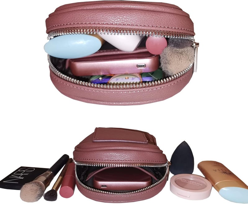 Larswon Plus Size Leg Harness Bag for Women - Synthetic Leather Thigh Pouch Hip Fanny Pack - Image 5